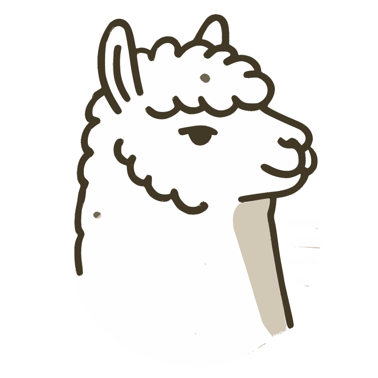 Logo hřejivého brandu - prodej vlněných produktů z lamy Alpaka